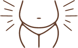 イラスト　むくみ