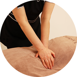 もみほぐし　腰